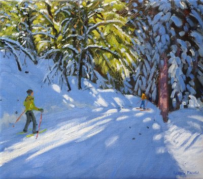 Ski à travers les bois, La Clusaz, 2012 - Andrew Macara